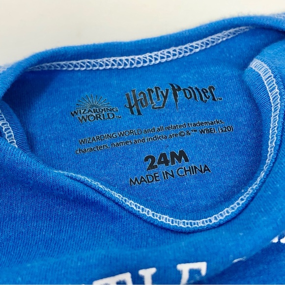 Harry Potter Wizarding World Ravenclaw Little Wizard Toddler Bodysuit One Piece - Picture 4 of 5